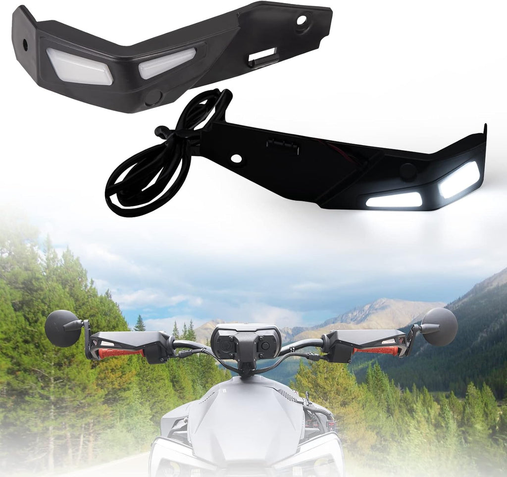 Black Aluminum Hand Guards LED Lighting Kit (2PCS) C6030