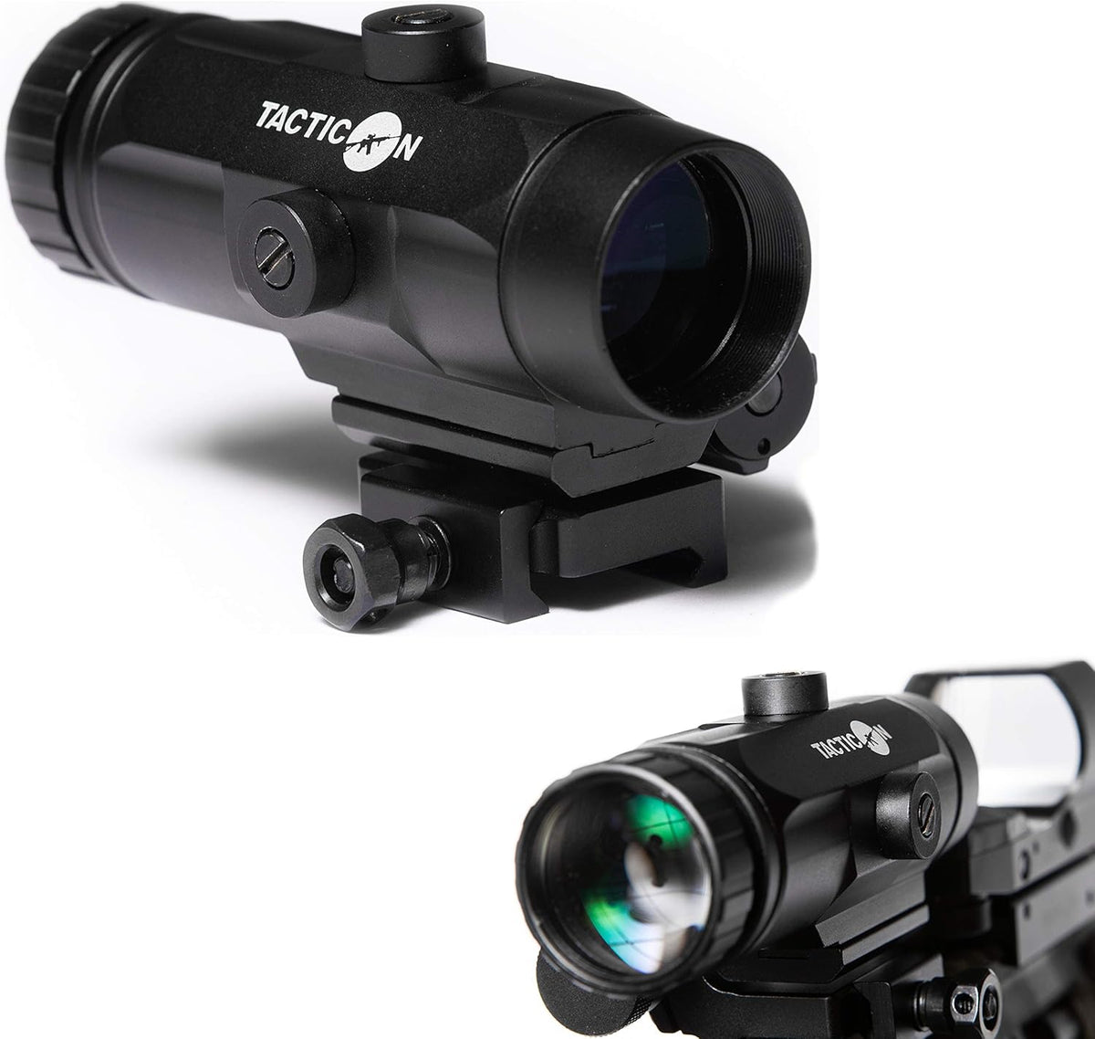 3X Red Dot Magnifier with Flip to Side Mount N58298