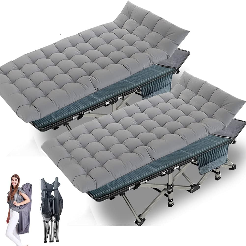 Camping Cot Folding Bed with Carry Bag C465732