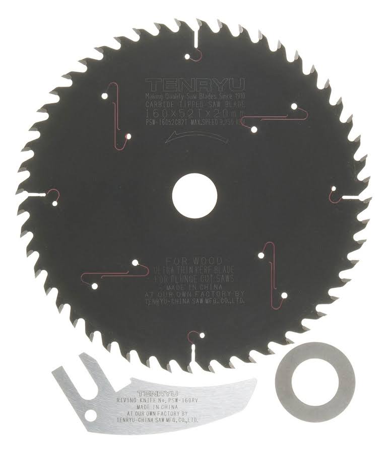 160mm Plunge-Cut Saw Blade 52T B36478