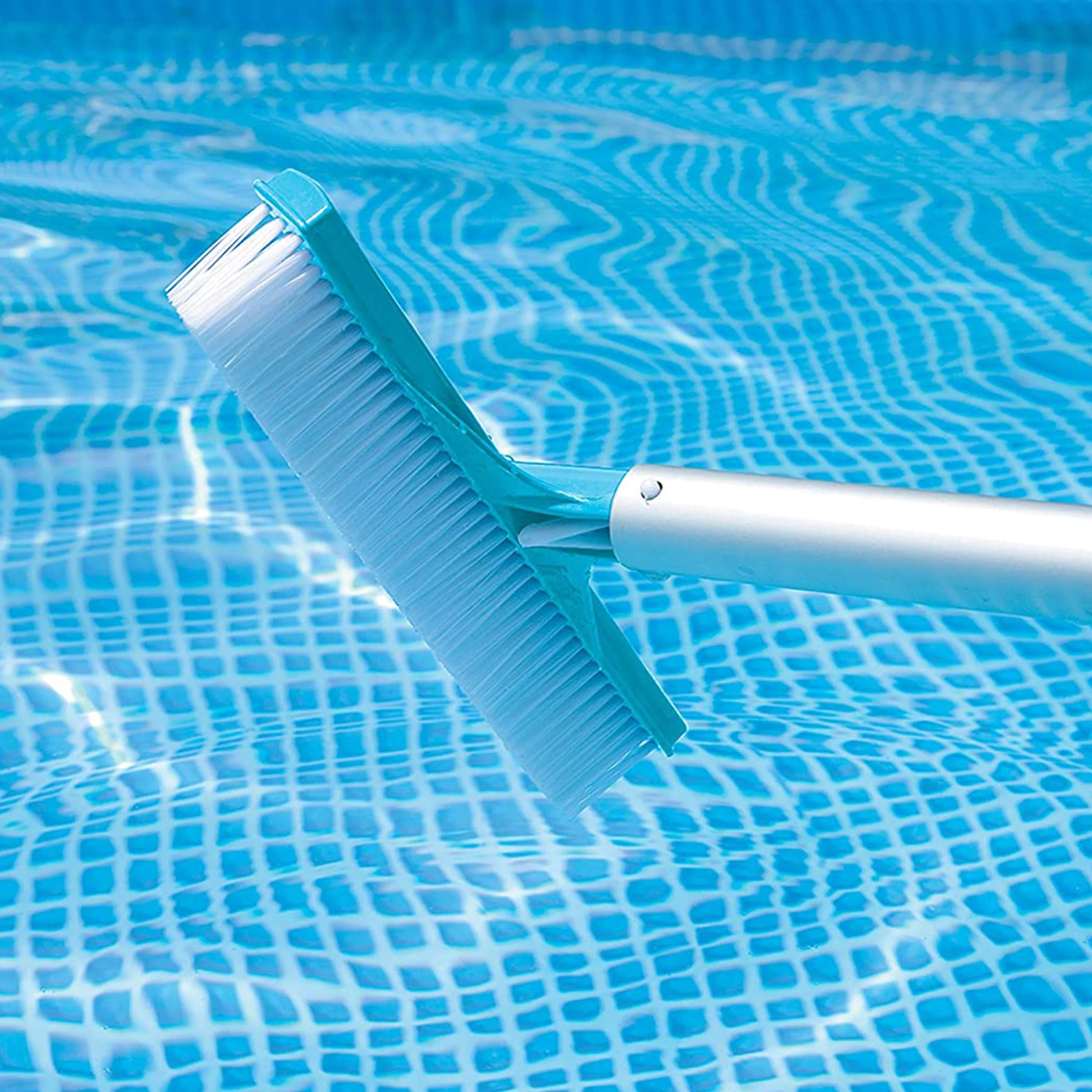 Deluxe Pool Cleaning Maintenance Kit with Vacuum, Skimmer Net, Telescoping Aluminum Shaft, Wall Brush Attachment S182
