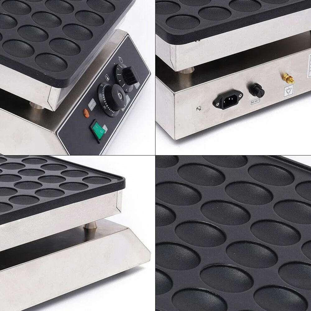 36 Grid Non-stick Electric Waffle Maker N749358
