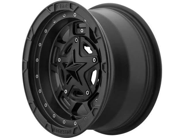 Matte Black 14x7 4x110 0mm Wheel I8467
