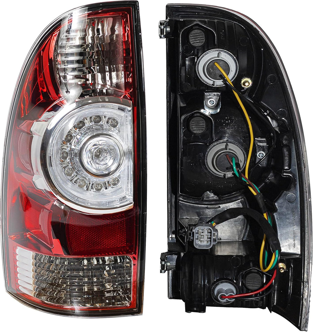 Driver and Passenger Side Brake Light LED Lens for Toyota Tacoma Pickup S8645