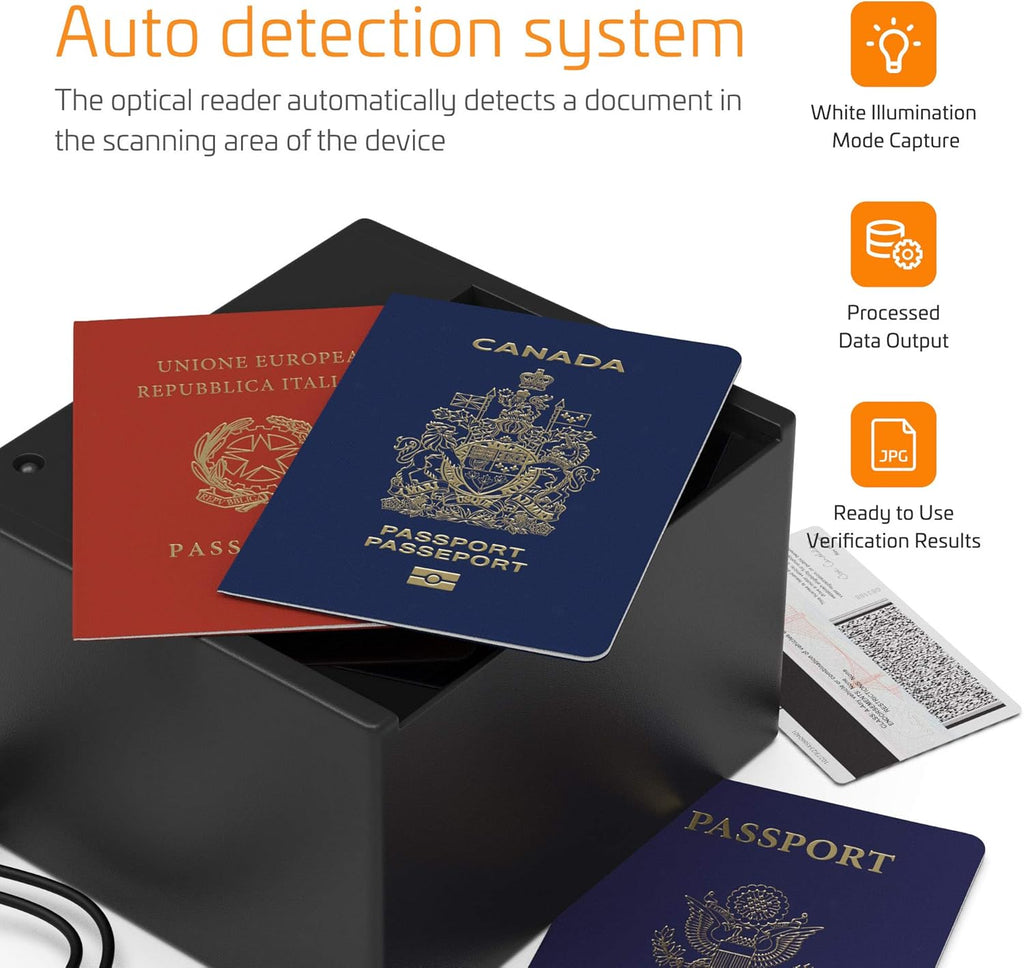 Passport and Driver's License Scanner with Global Software O2273