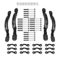 Black Kayak Carry Handles with Screws Pad Eye L898
