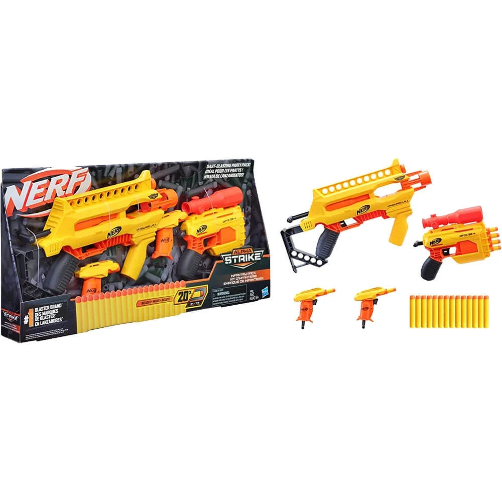 Nerf Alpha Strike Infantry Blaster Pack L747975