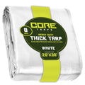 White 8 Mil Heavy Duty Waterproof Tarp 20′ X 35′Ft U2830