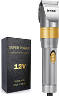 Dog Grooming Kit, 12V Pet Hair Trimmer Set, Pack of 2 H87729