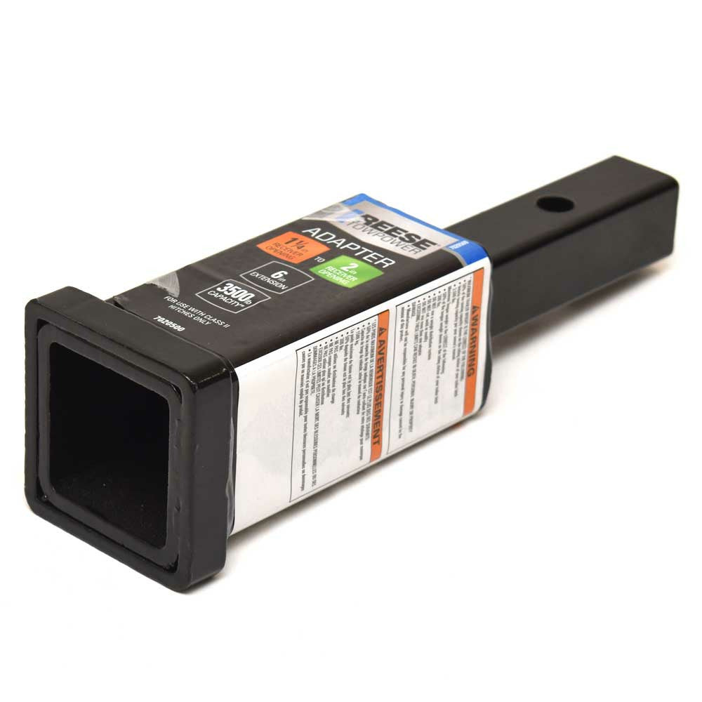 1 1/4 - 2 Inch Boat Tube Adapter Towpower Receiver X969972