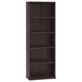 Charcoal Gray 5 Shelf Bookcase Y82510