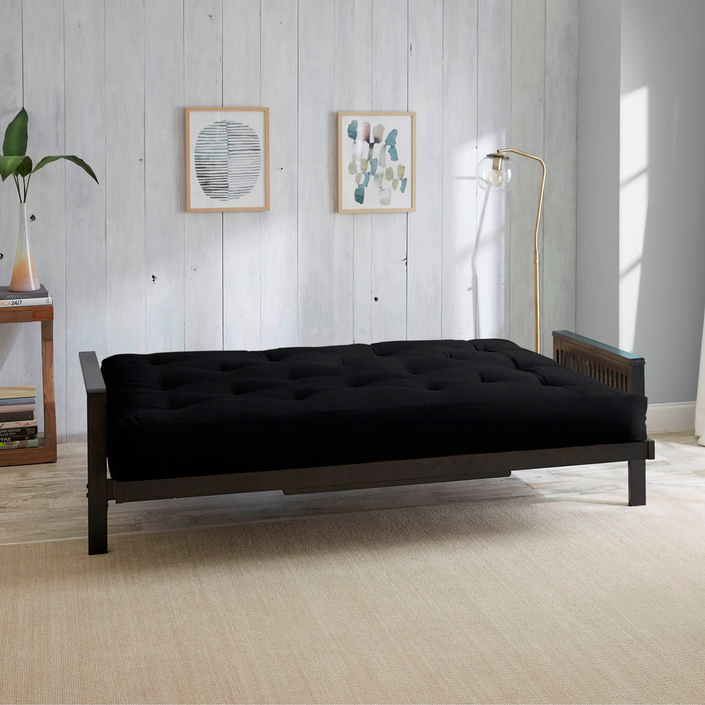 Black Suede Futon Mattress G733353