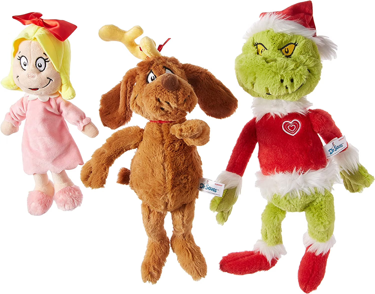 Multicolor Christmas Special Set of 3 Plush Toys U585