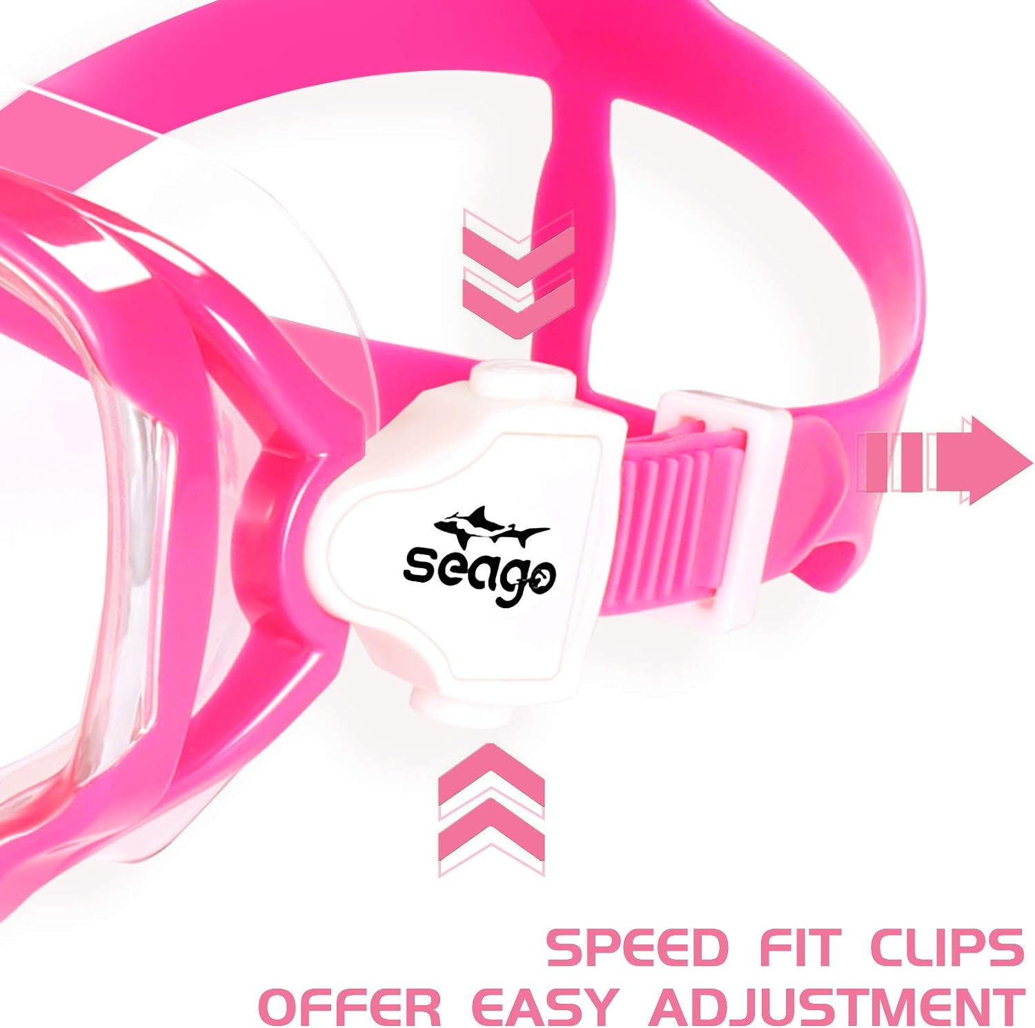 Kids Swim Goggles Snorkel Diving Mask D3029