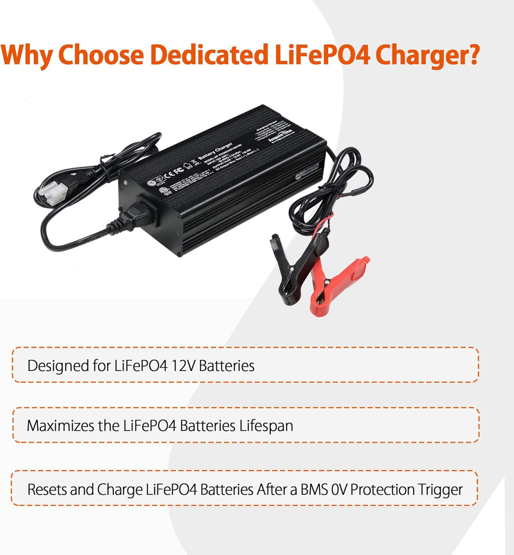 14.6V Lithium Iron Phosphate Battery Charger with 10A Output Current C182