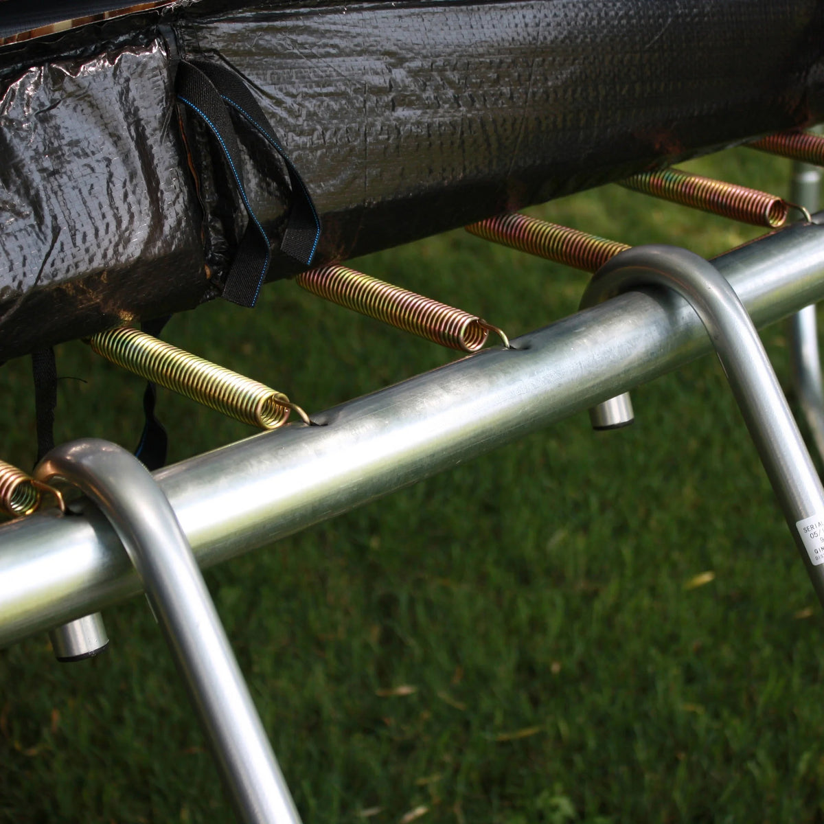 40 inch Wide-Step Trampoline Ladder with Wind Stakes O191910