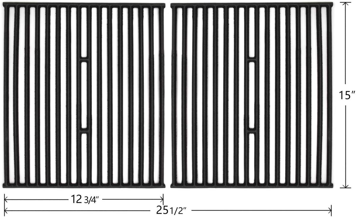 15 Cast Iron Cooking Grates Set of 2 L9093