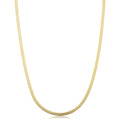 10k Yellow Gold Herringbone Chain Necklace (2.2mm, 20 inch) M663599
