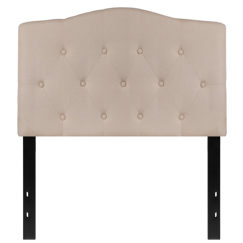Beige Twin Headboard B808