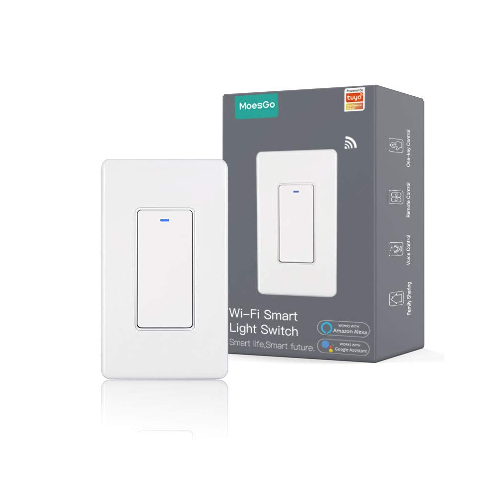 3 Gang White WiFi Smart Light Switch Pack of 2 N154