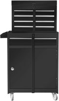 Red/Black 4 Drawer Tool Chest with Storage Cabinet R4295
