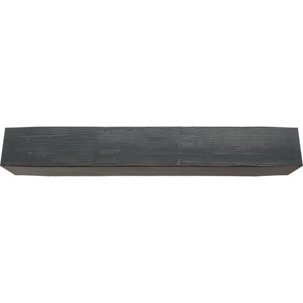 Aged Ash Sandblasted Faux Wood Fireplace Mantel Y23462