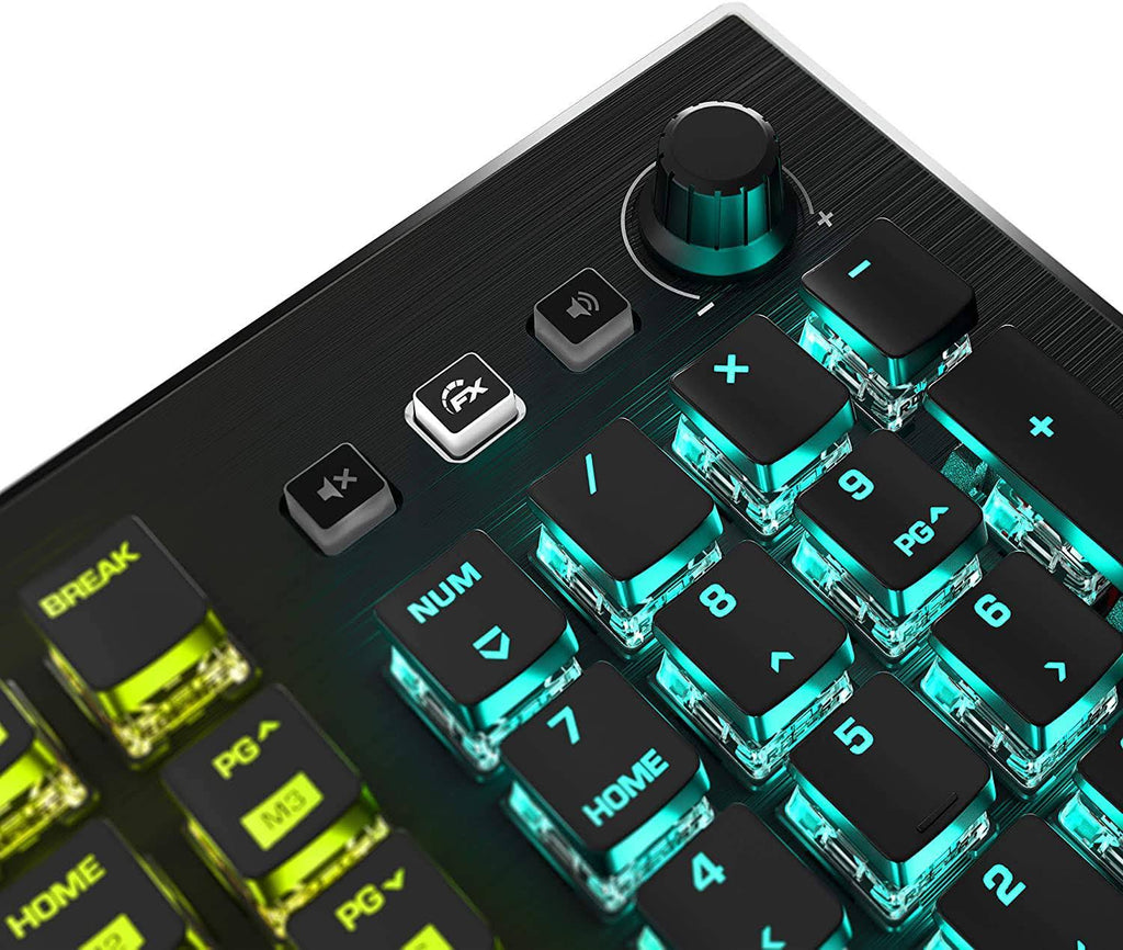 Black Optical RGB Gaming Keyboard H55432