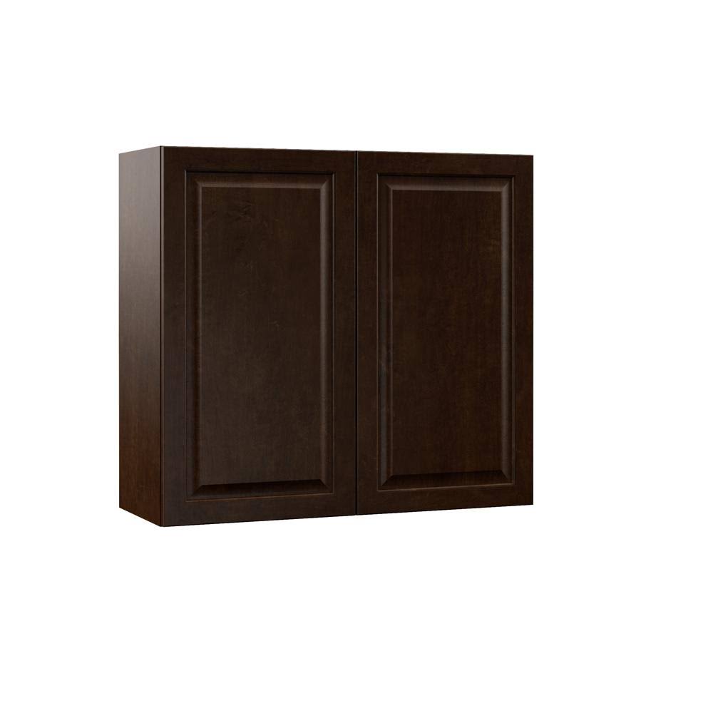 Espresso Wall Kitchen Cabinet S5257