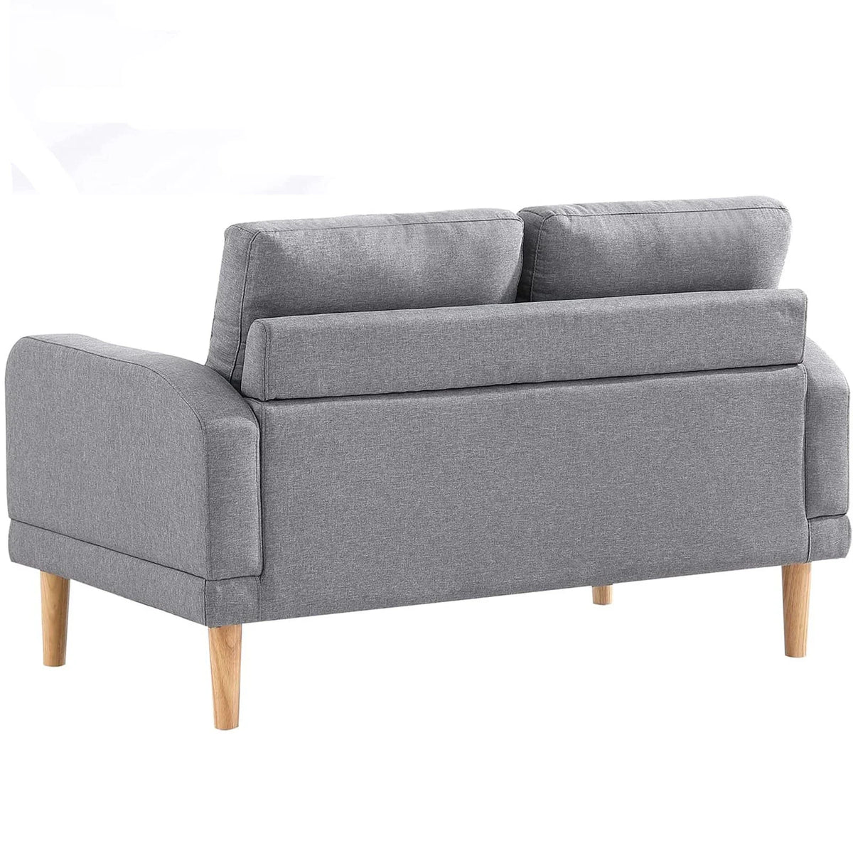 Light Grey 50" Upholstered Loveseat Sofa U769
