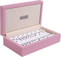 Pink Double 6 Domino Set M116