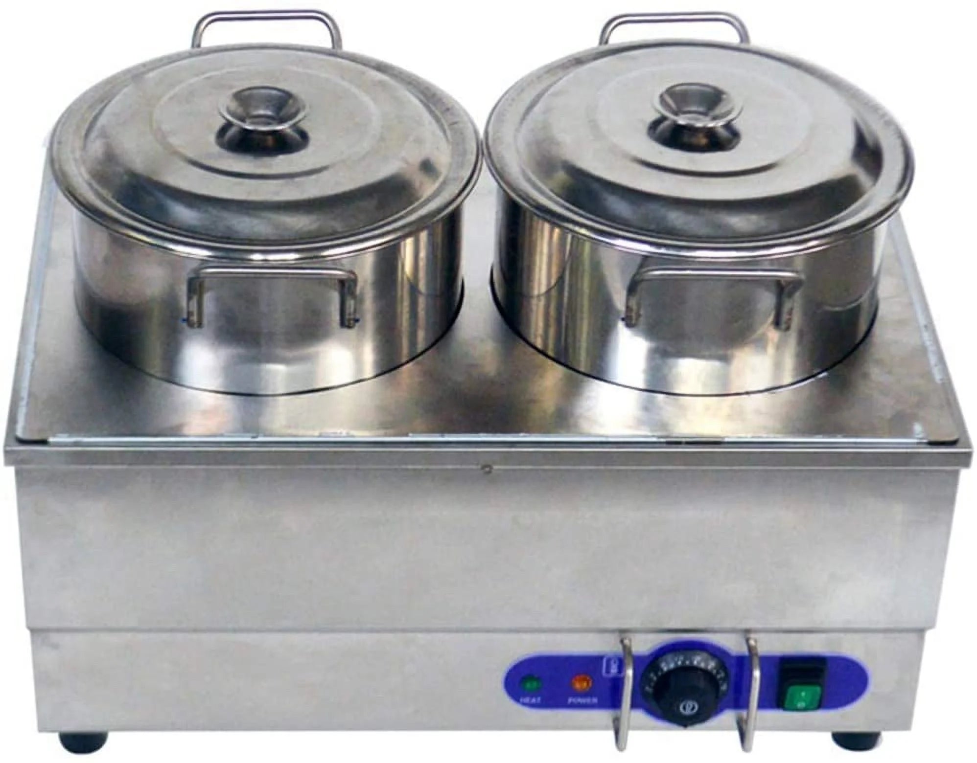 1500W Commercial Food Warmer Bain Marie Steam Table 2 Pots M686