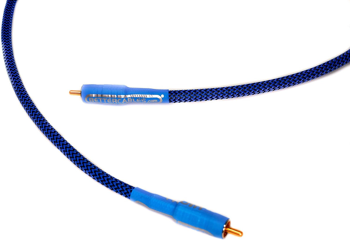 Blue Truth Digital Coax Cable Silver/Copper Hybrid 1.5 Feet E73832