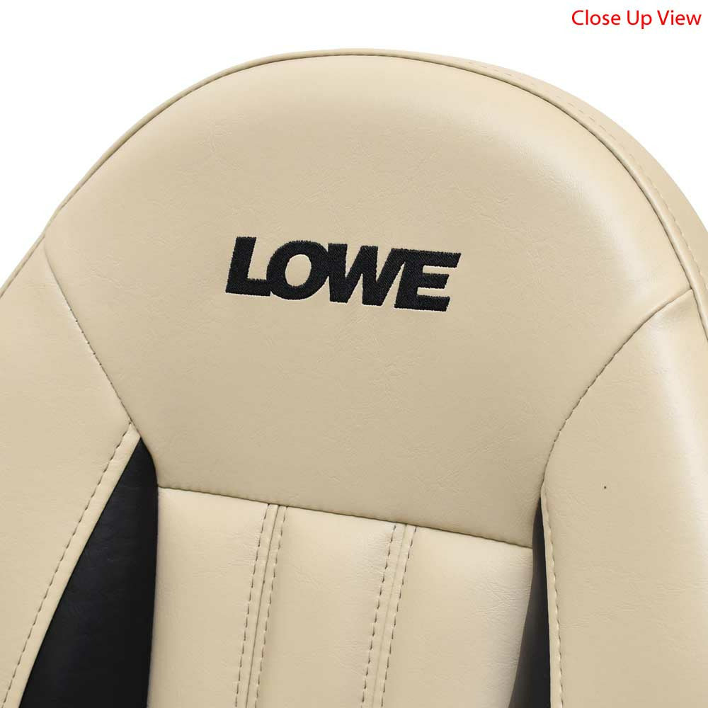 Beige Black Folding Fishing Seat 24 x 18 x 20 Inch N845