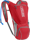Racing Red Silver 5 Liter Hydration Backpack U5391