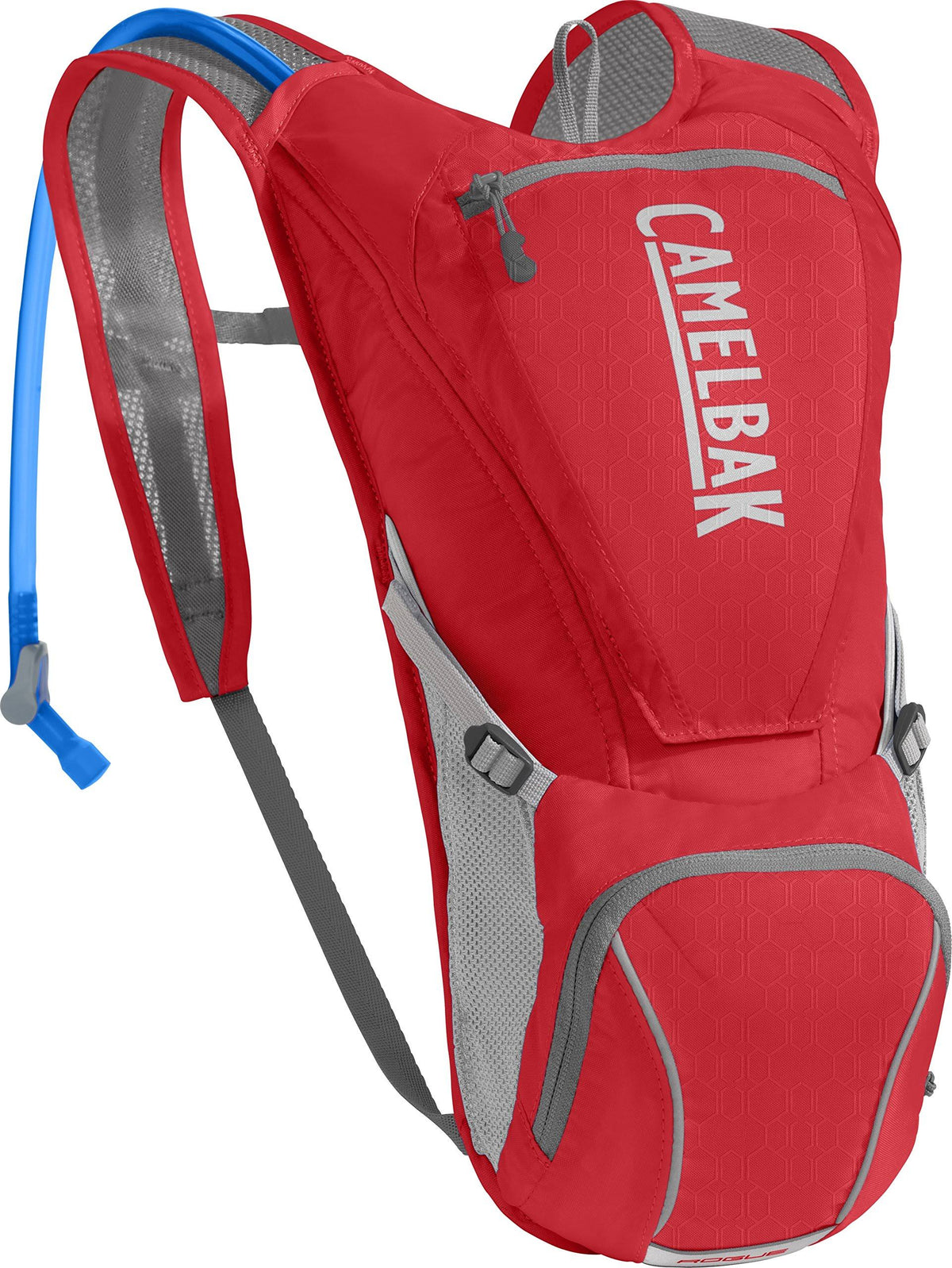 Racing Red Silver 5 Liter Hydration Backpack U5391