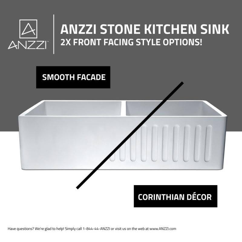 White Single Basin Kitchen Sink Q558701