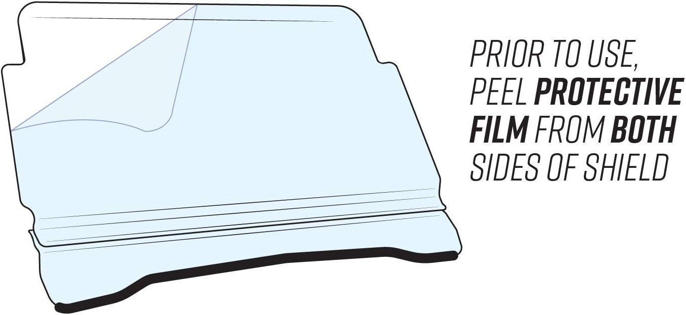 Rear Windshield 1/4” Polycarbonate C2957