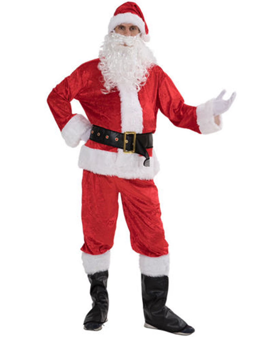 Santa Claus Costume for Adult Men J56280