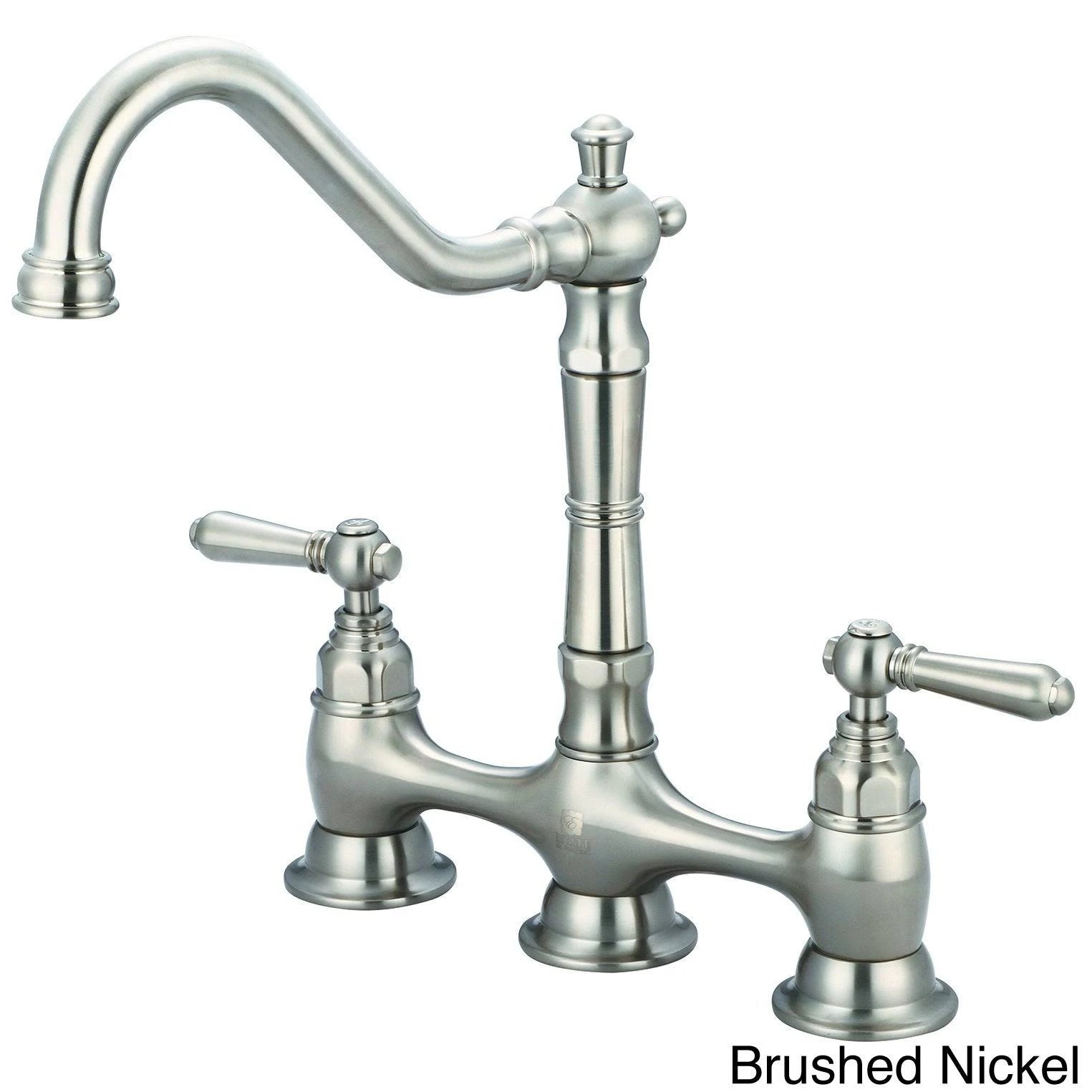 Two-Handle Bridge Kitchen Faucet V648713