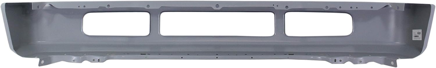 Front Bumper Set of 3 Paintable With Molding Holes W46819