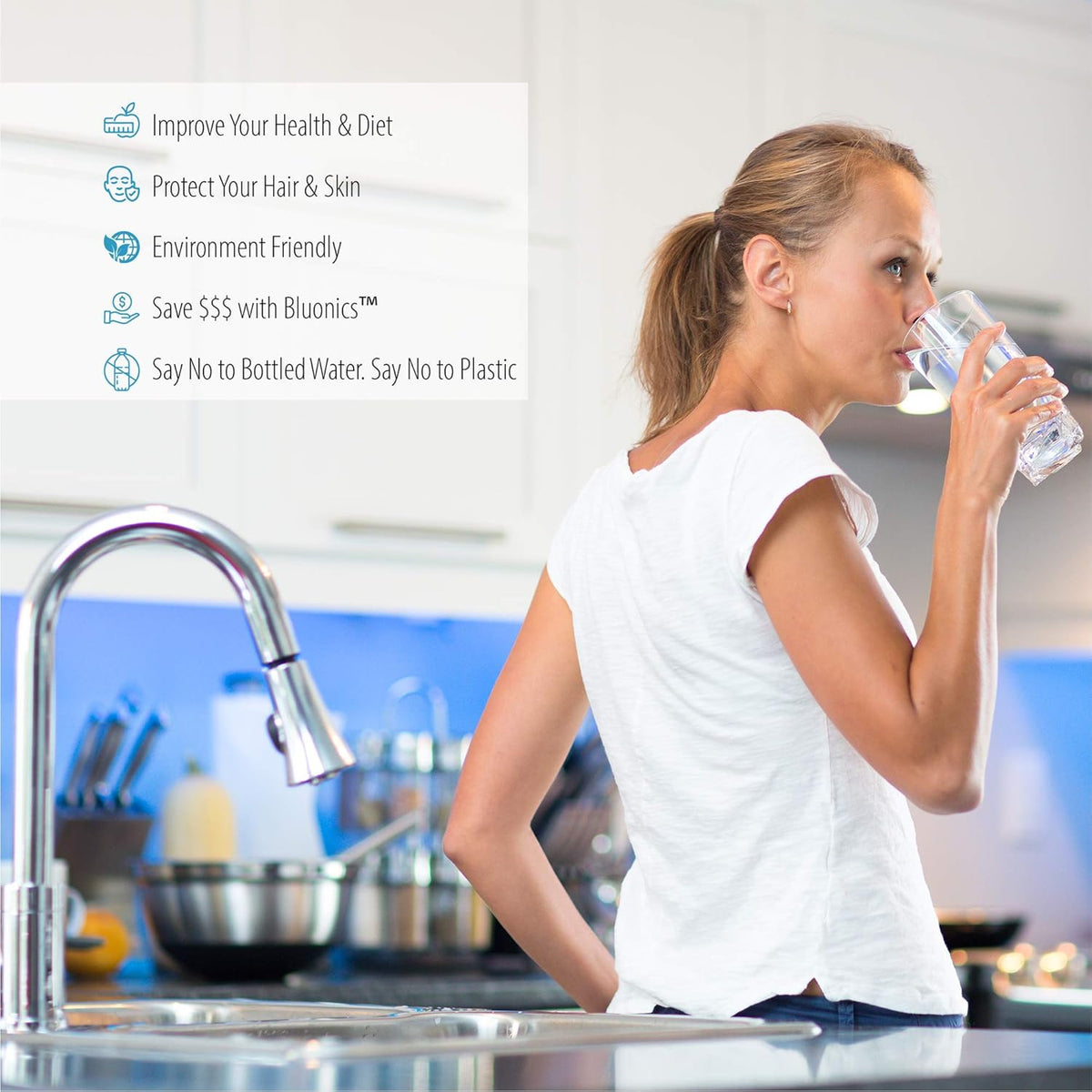 110W UV Ultraviolet Water Filter Purifier System with NPT 1" Ports S22010