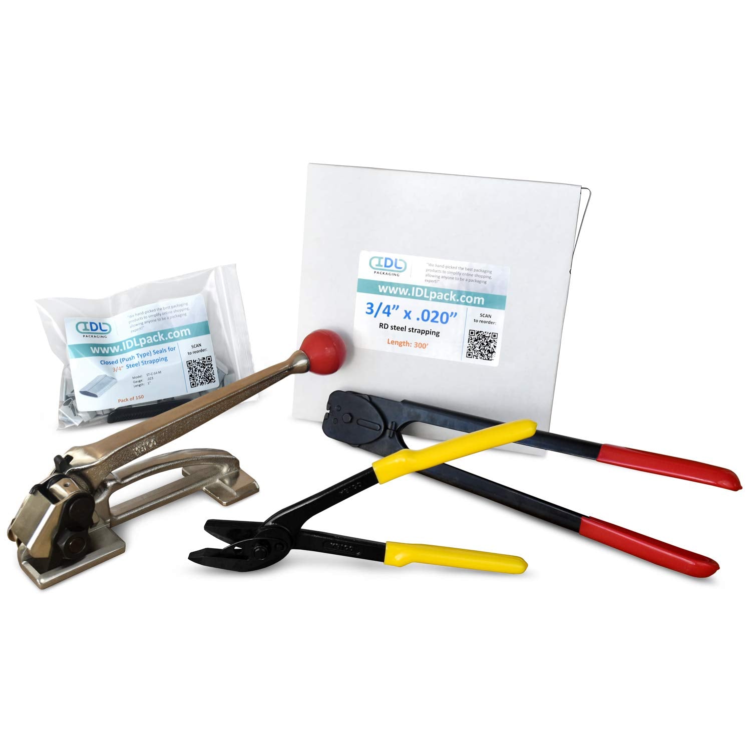 3/4" x 200' Steel Strapping Kit with 1700 lbs Break Strength P292