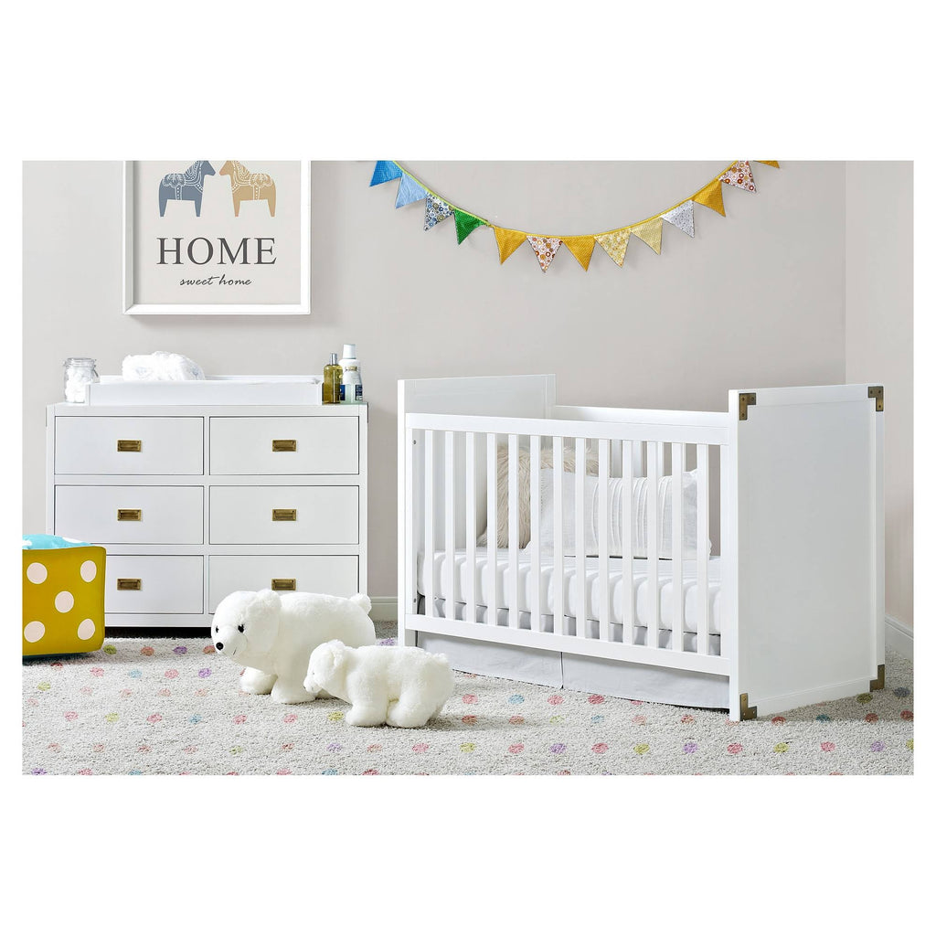 White Campaign Dresser H1242