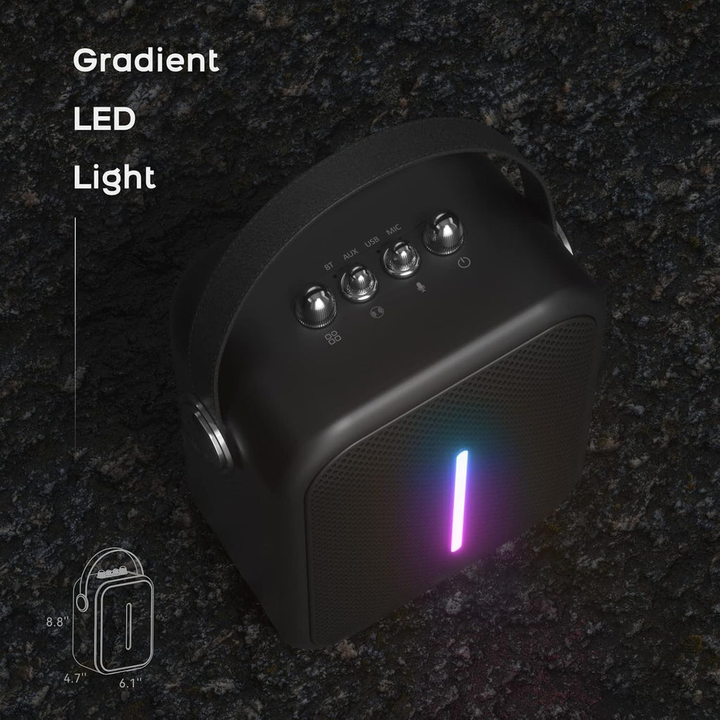 60W Portable Bluetooth Speaker with LED Lights O104