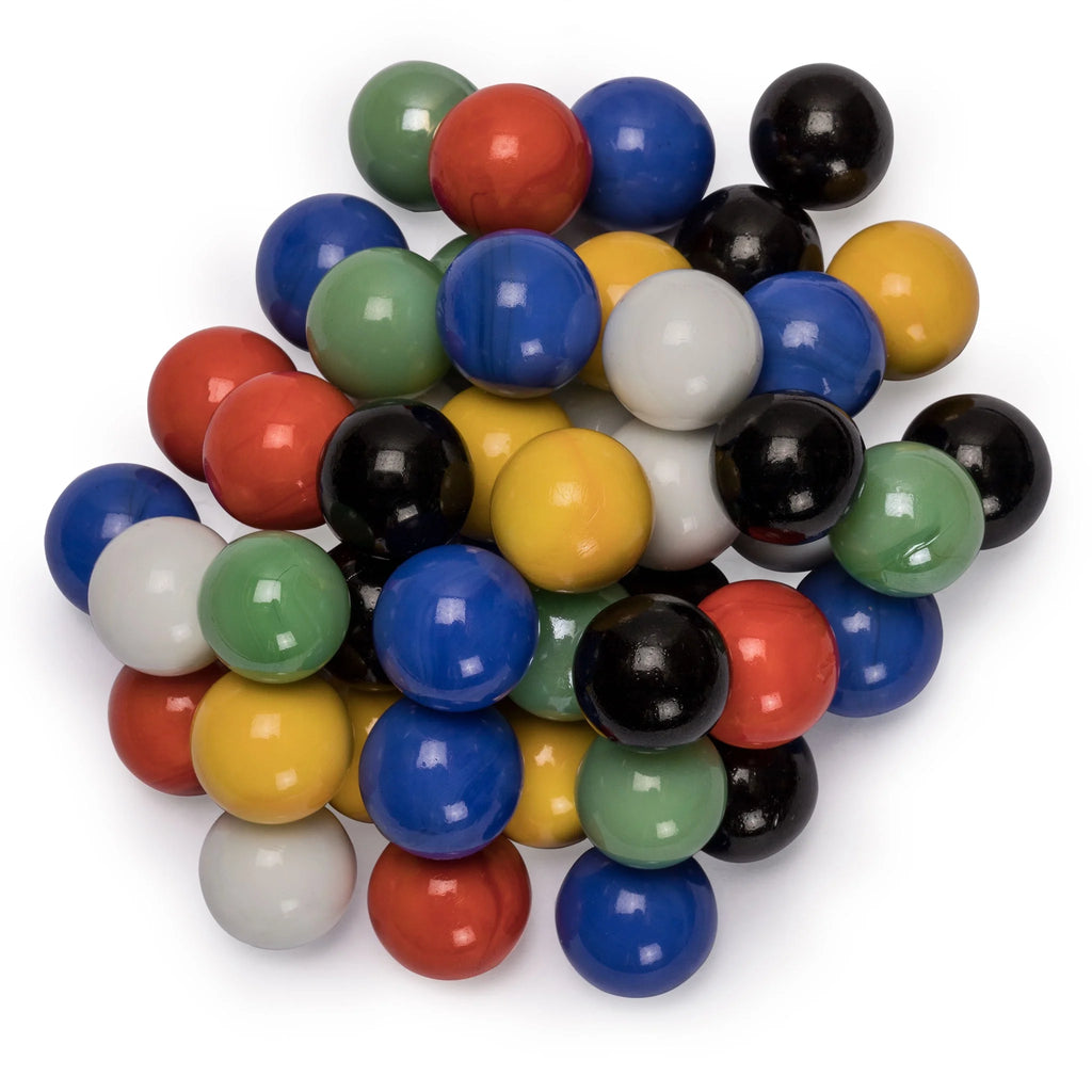 60 Pieces Chinese Checkers Glass Marbles Set D764