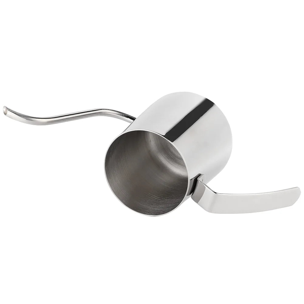 250ml Stainless Steel Coffee Pot with Lid Y4118