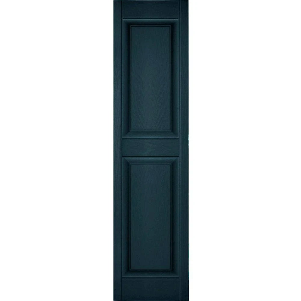 Midnight Blue Raised Panel Shutters Z558