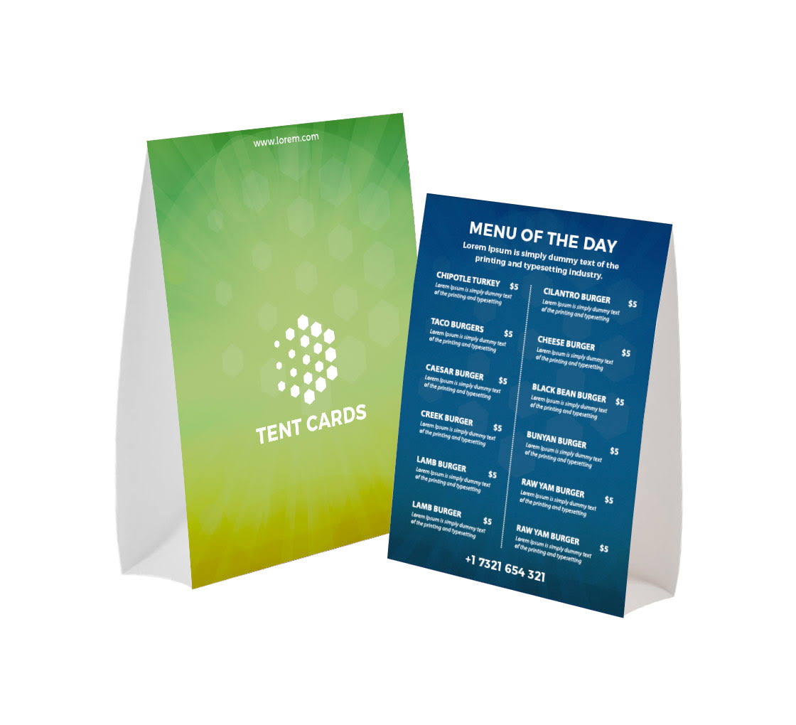 Tent Cards P37831