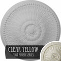 29 3/8x22OD x 2 7/8x22P Ceiling Medallion (Clear Yellow) A38747