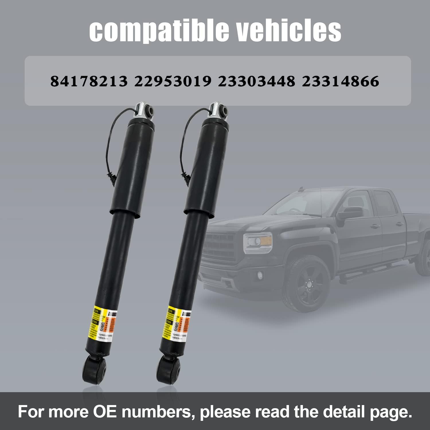 Rear Magnetic Shock Strut Absorber R215